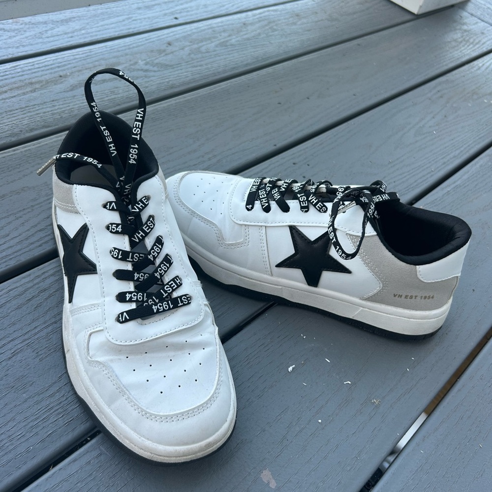 Vintage Havana Black and White Women's Sneakers